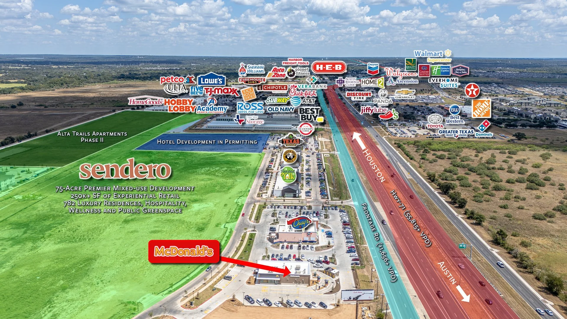McDonald's w/ Dr-Thru | Austin MSA | New Construction… — Sale in Bastrop (Austin Msa), TX, photo 6 of 8