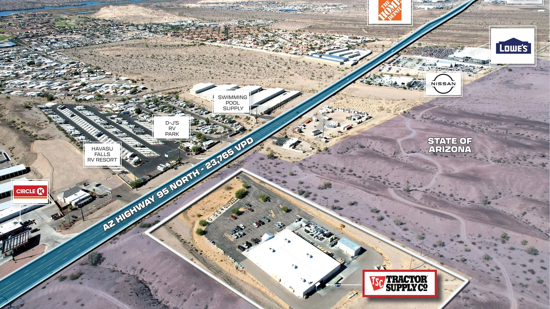 Tractor Supply Co | 13 Year Lease Term — Sale in Lake Havasu City, AZ, photo 6 of 8