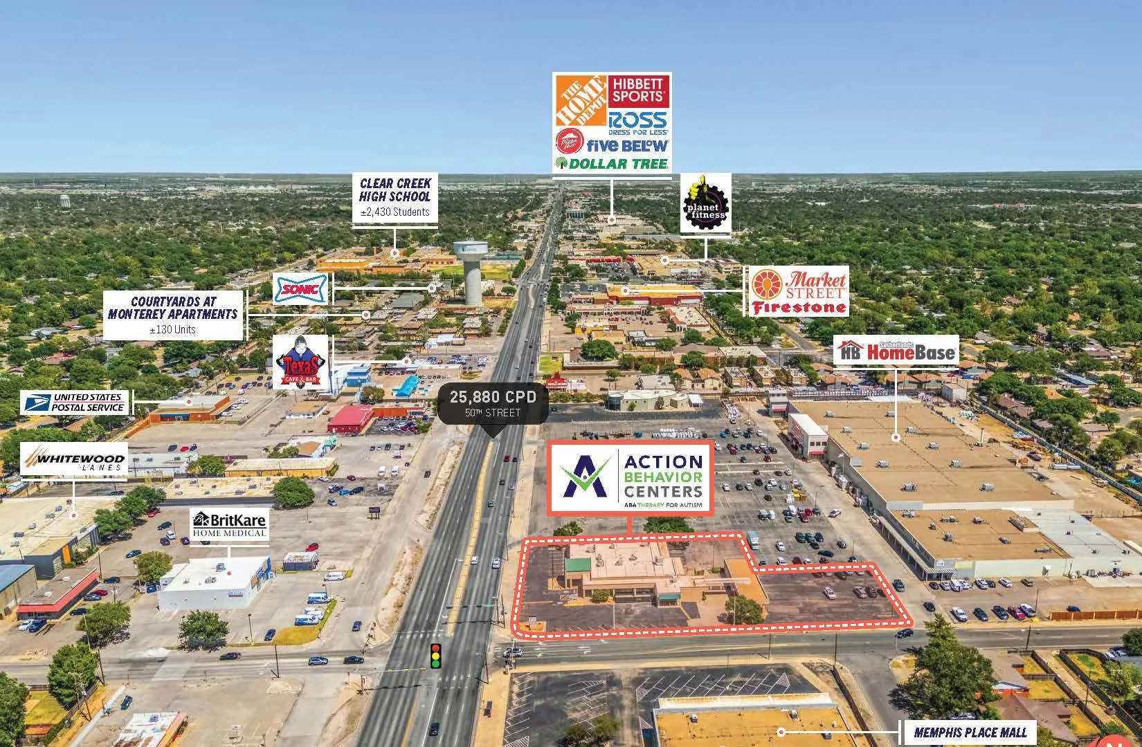 Action Behavior Centers | 350+ Unit Corporate… — Sale in Lubbock, TX, photo 4 of 5