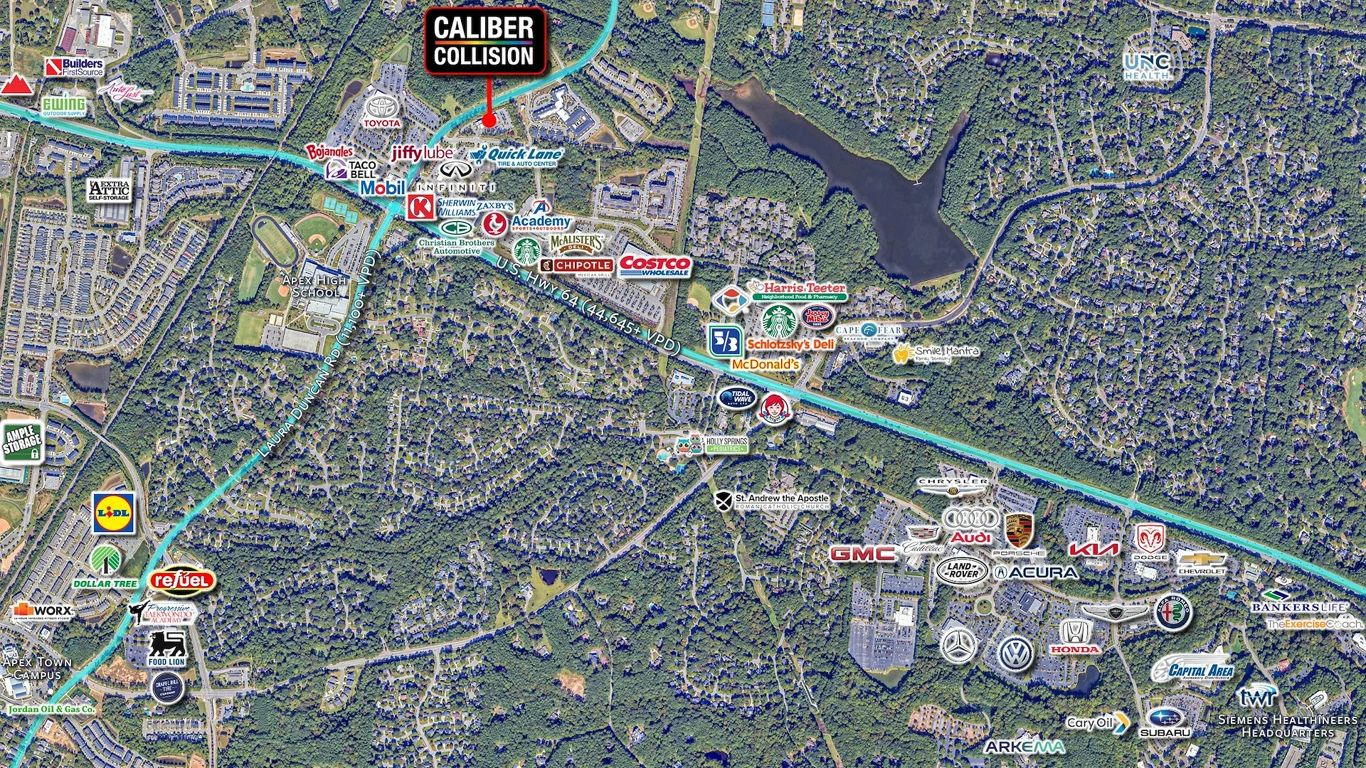 Caliber Collision | Fast-Growing Raleigh MSA | $159K+… — Sale in Apex (Raleigh Msa), NC, photo 6 of 8