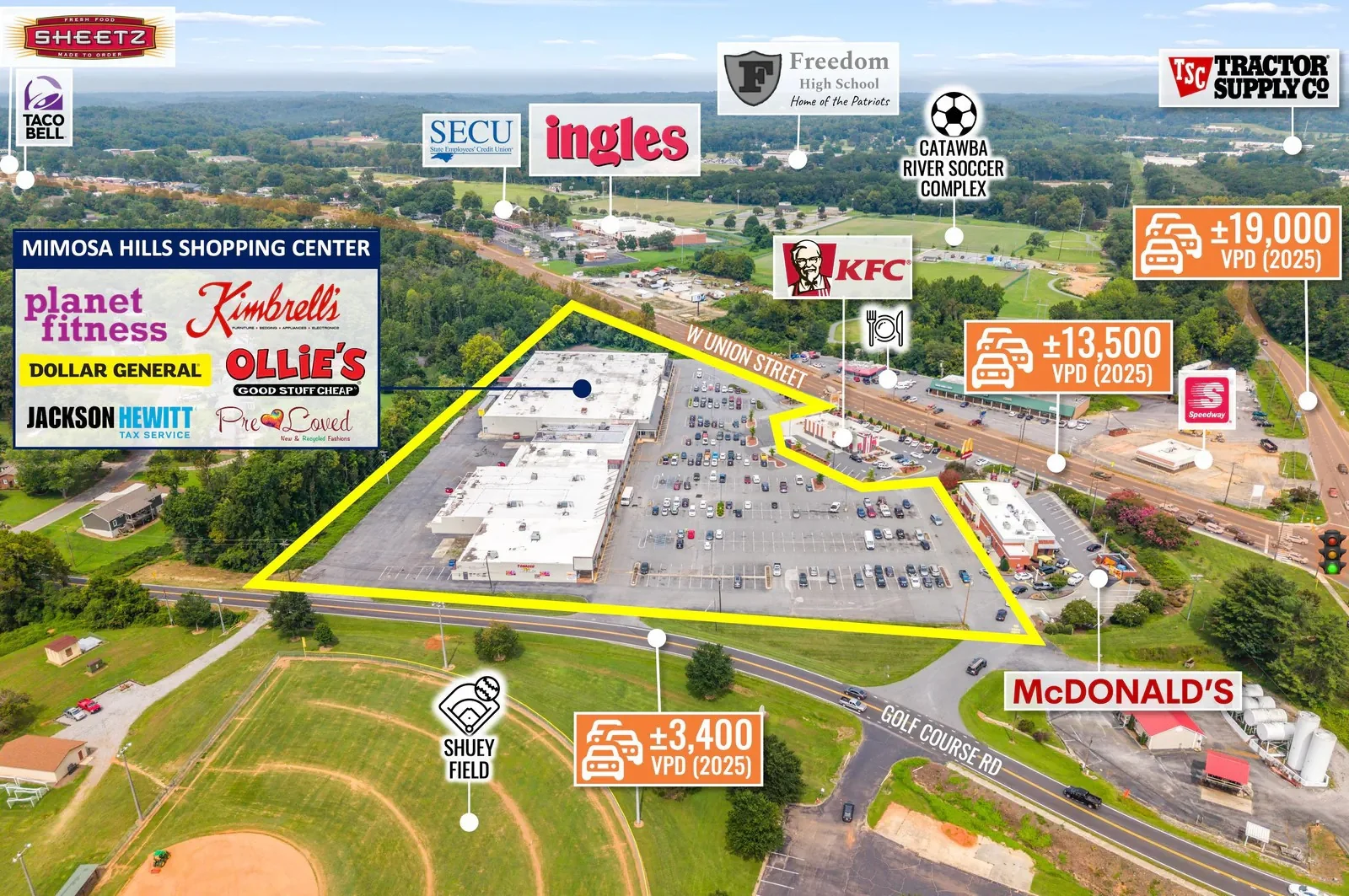 Auction - Charlotte CSA Retail Center | $518K NOI |… — Sale in Morganton, NC, photo 2 of 8