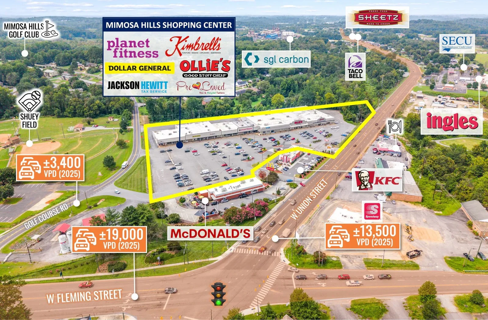 Auction - Charlotte CSA Retail Center | $518K NOI |… — Sale in Morganton, NC, photo 4 of 8