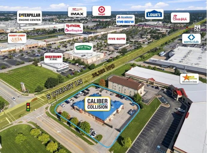 Caliber Collision | Signalized Corner | Lafayette IN — Sale in Lafayette, IN, photo 4 of 5
