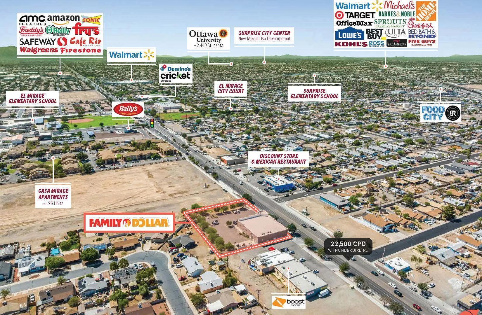Family Dollar - Brick Construction - PHX MSA — Sale in El Mirage, AZ, photo 5 of 6