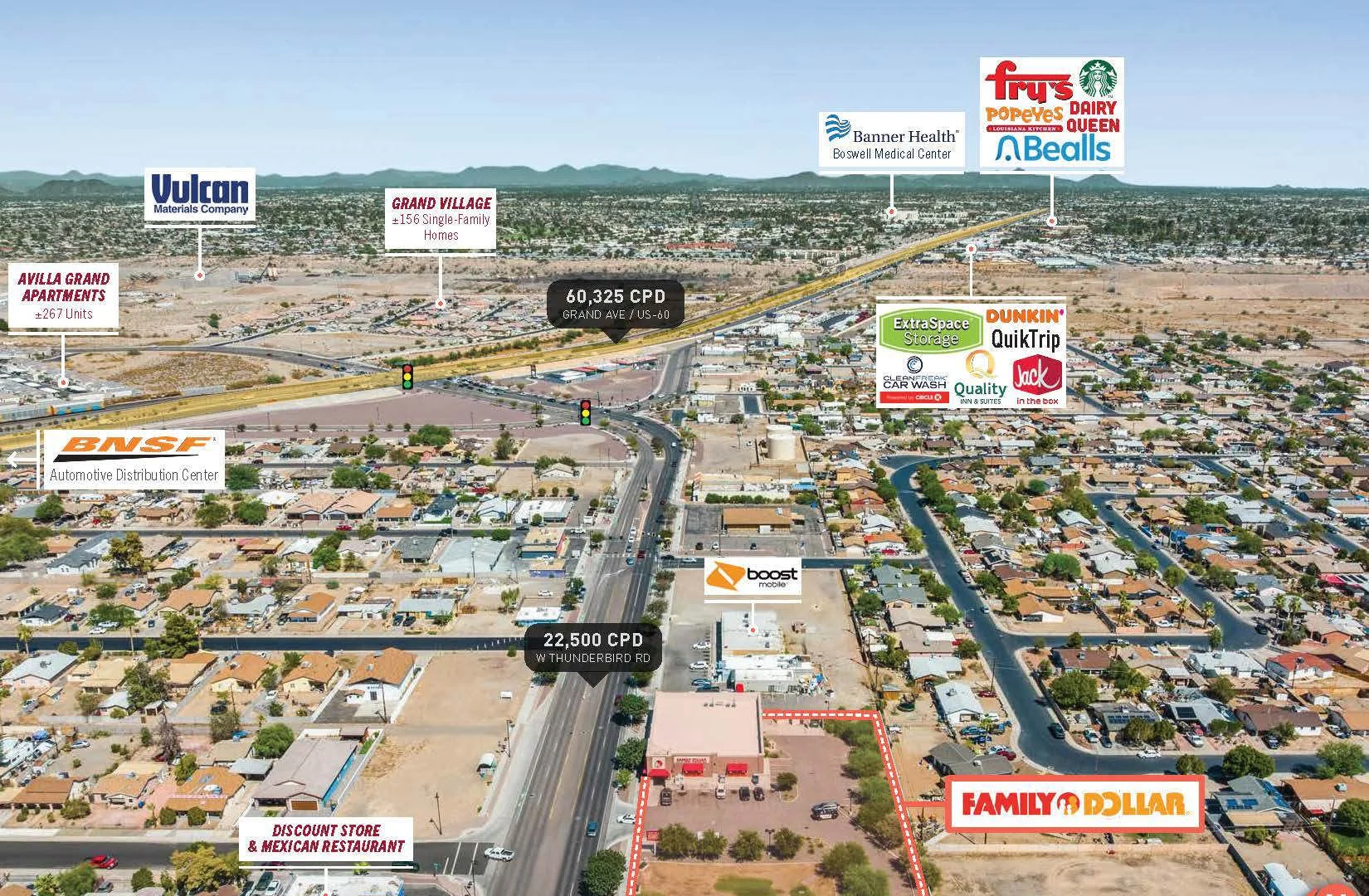 Family Dollar - Brick Construction - PHX MSA — Sale in El Mirage, AZ, photo 6 of 6