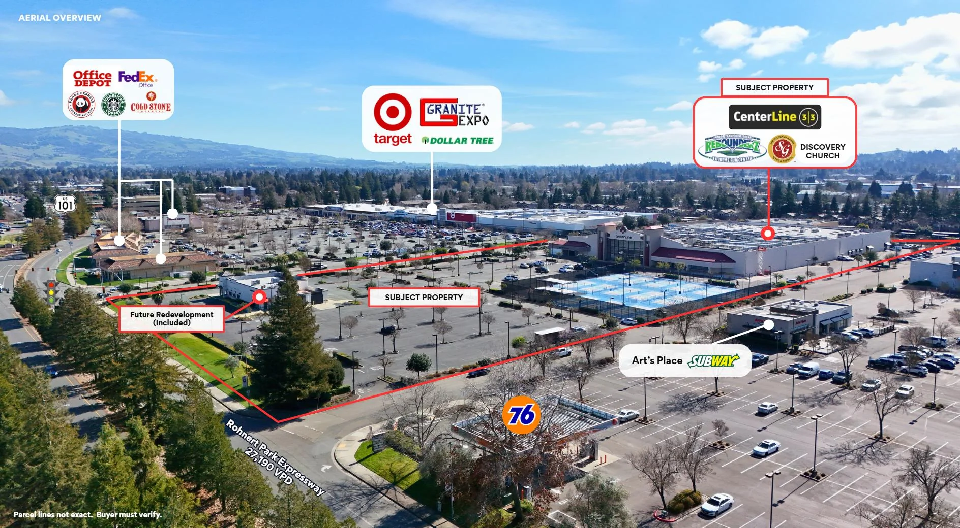Auction - Target Shadow Shopping Center and Outparcel… — Sale in Rohnert Park, CA, photo 3 of 7