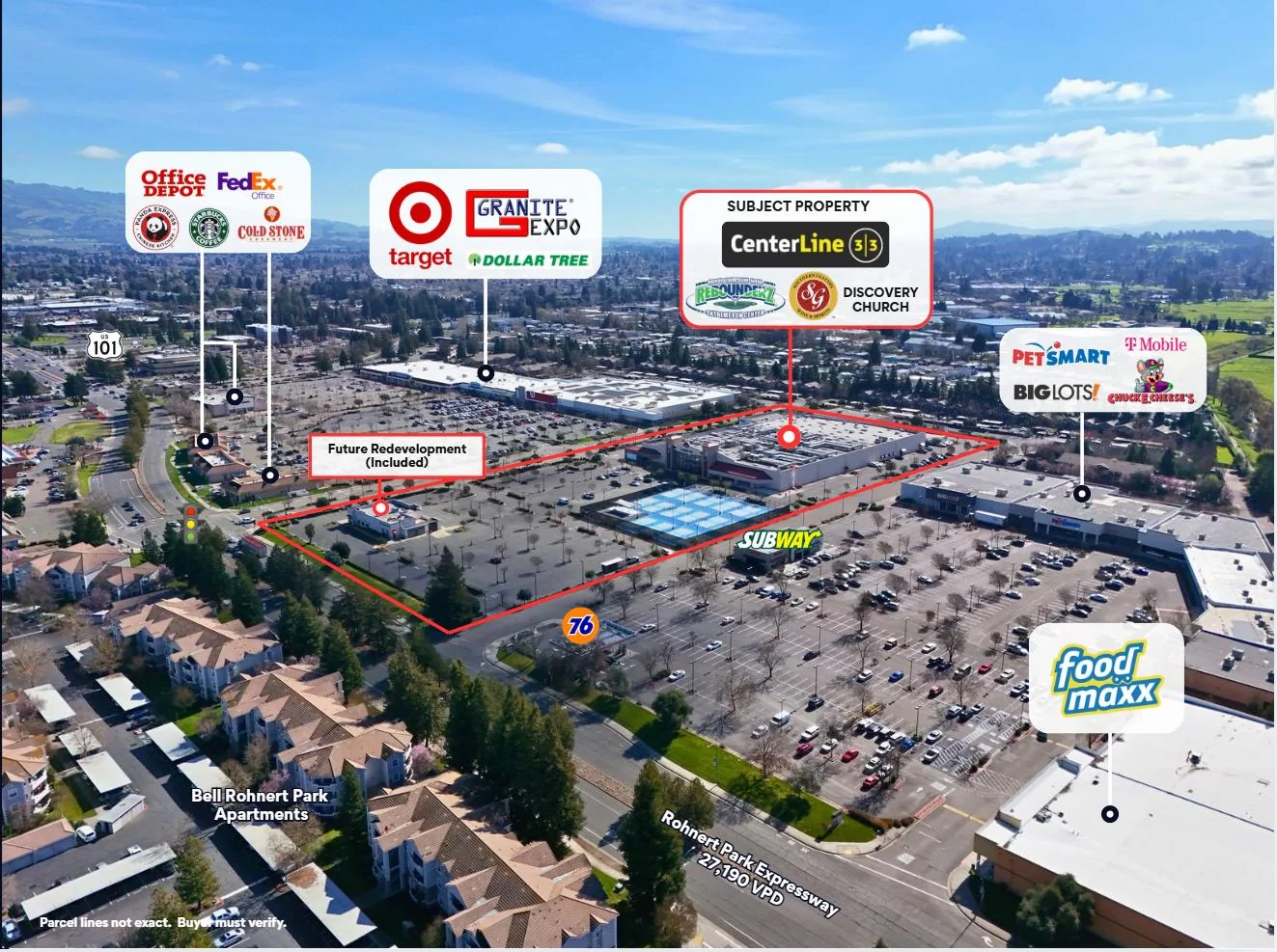 Auction - Target Shadow Shopping Center and Outparcel… — Sale in Rohnert Park, CA, photo 4 of 7