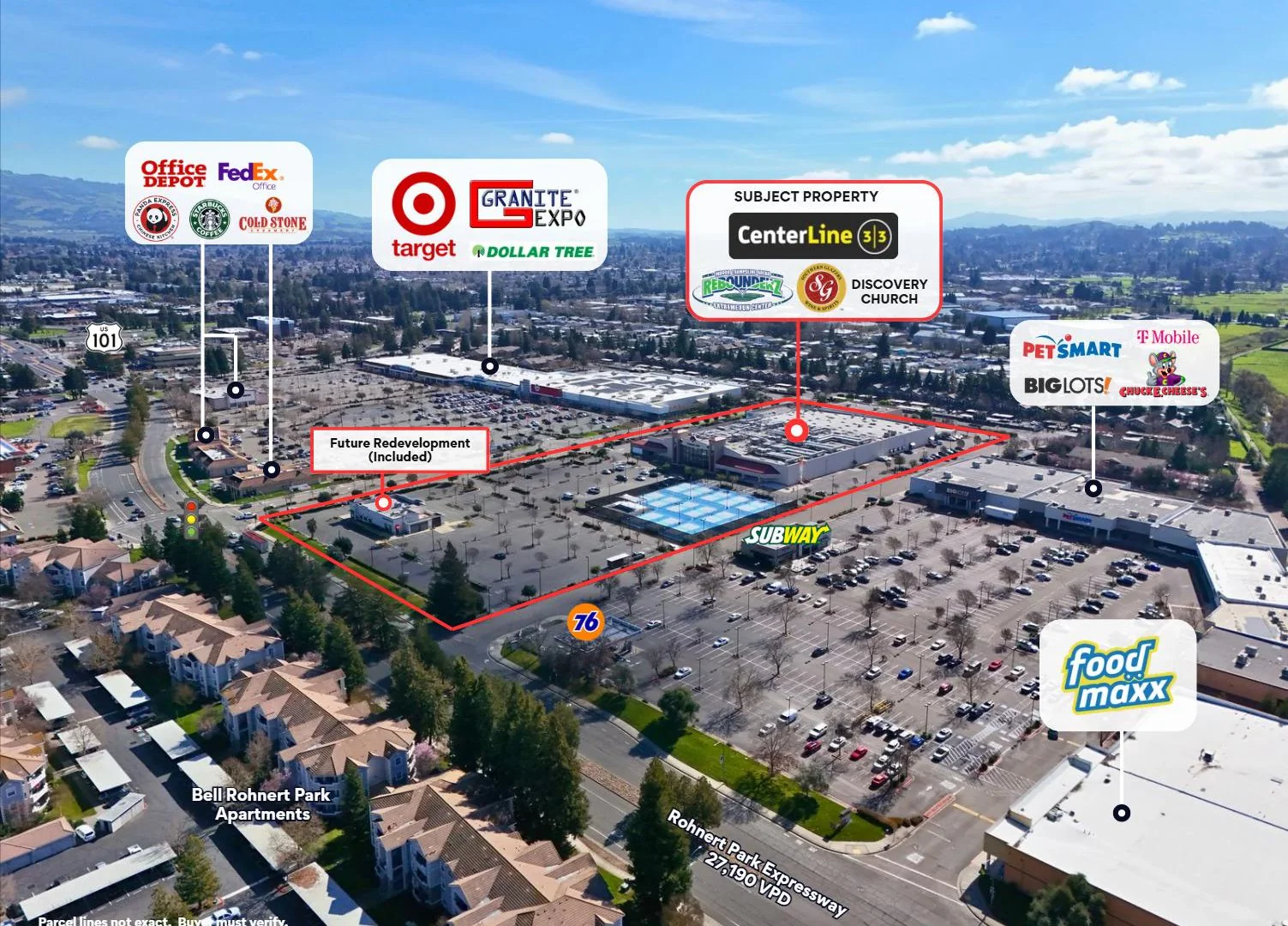 Auction - Target Shadow Shopping Center and Outparcel… — Sale in Rohnert Park, CA, photo 7 of 7