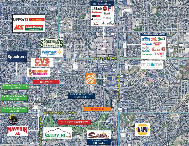 Valli Hi Center | Top 1% Grocery Anchor — Sale in Colorado Springs, CO, photo 2 of 3