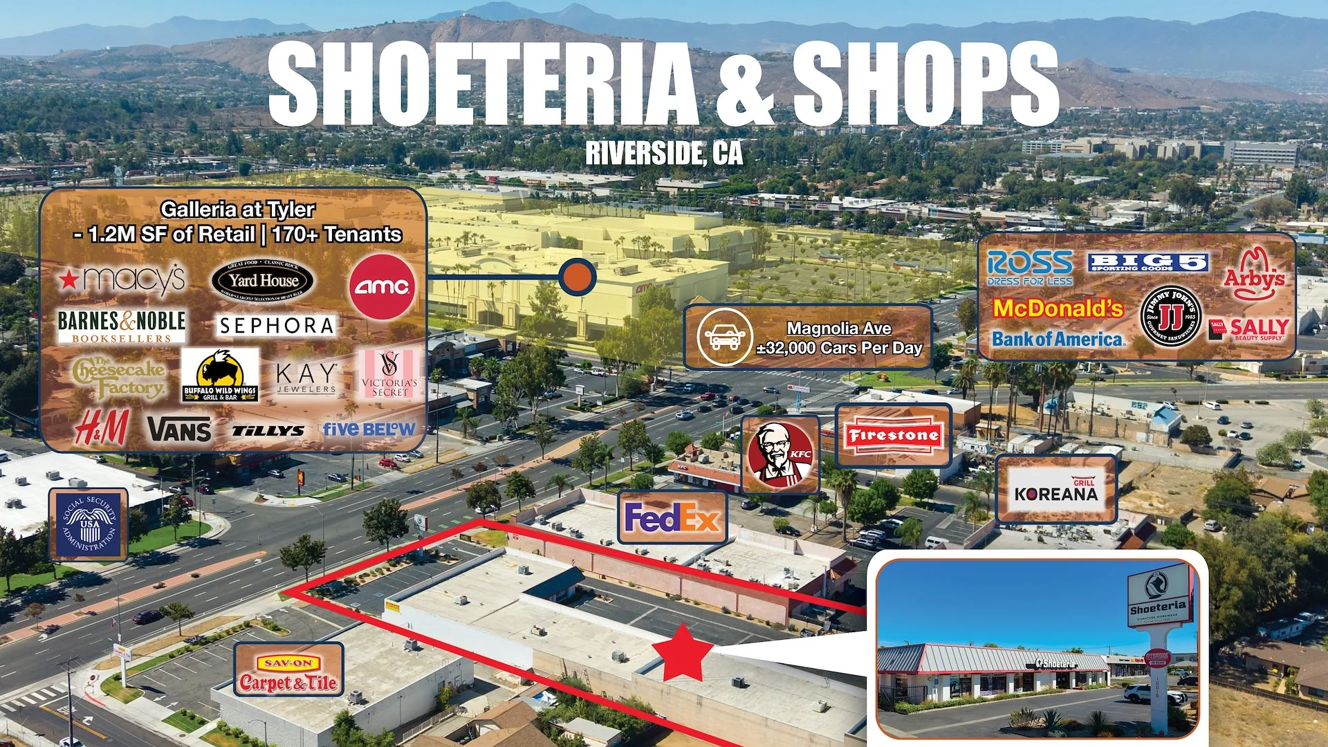 Shoeteria & Shops | Value-Add Opportunity with Strong… — Sale in Riverside, CA, photo 1 of 5