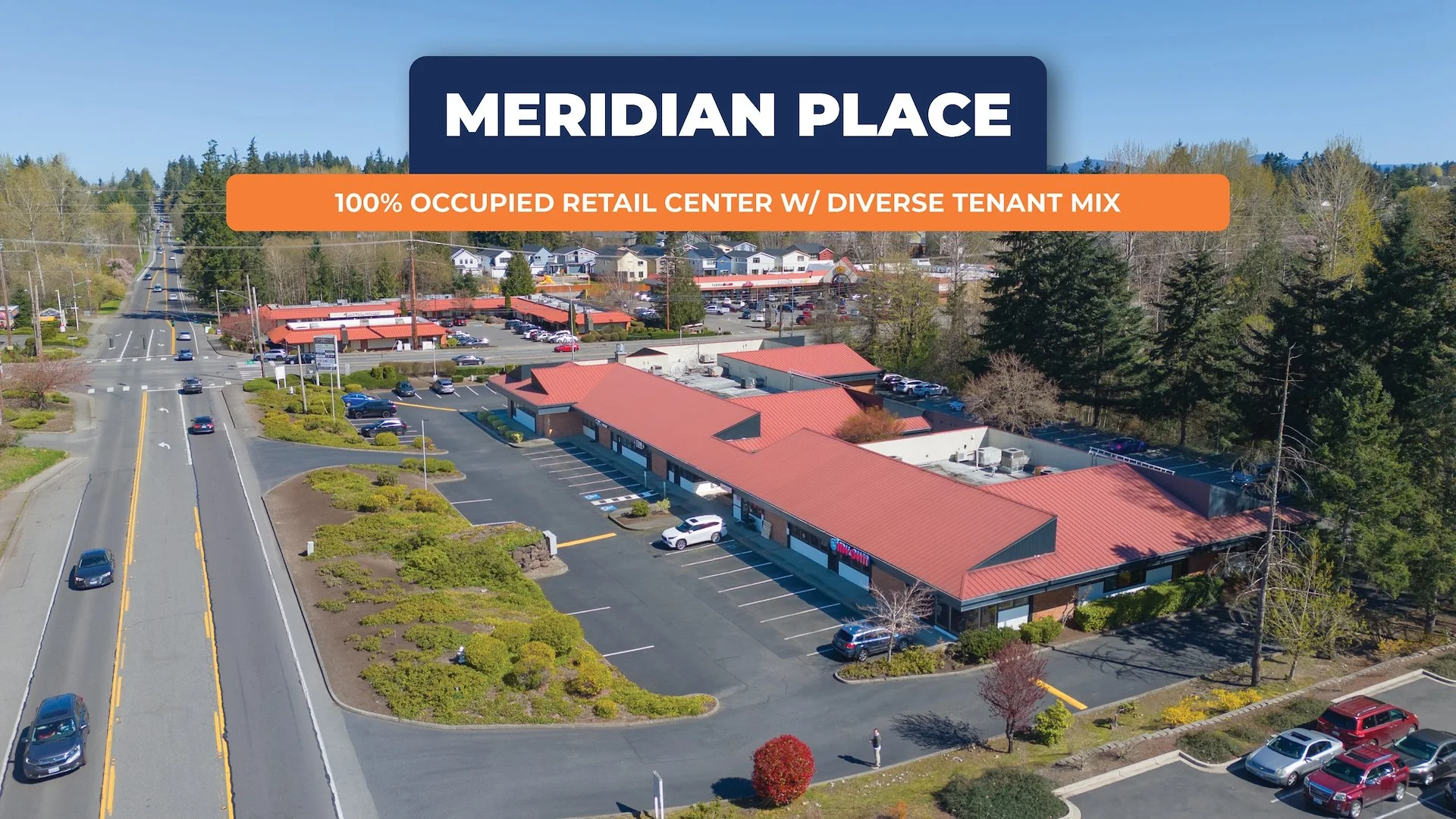 Meridian Place | 100% Occupied NNN Retail Center w/… — Sale in Kent, WA, photo 1 of 2
