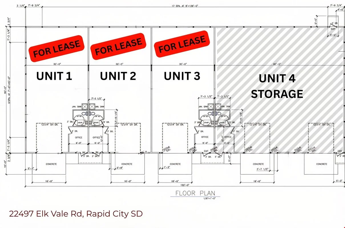Unit C - Workshop/Warehouse for Lease — Lease in Rapid City, SD, photo 3 of 8