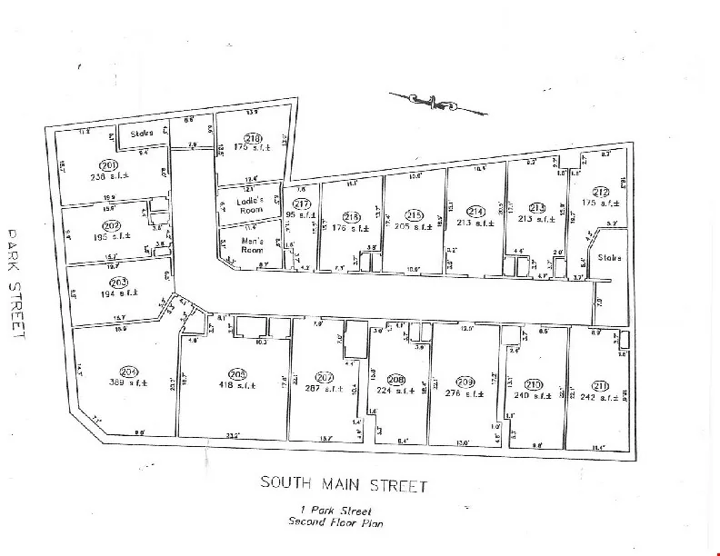 1 Park St unit 205-206 Attleboro, MA 02703 — Lease in Attleboro, MA, photo 2 of 4