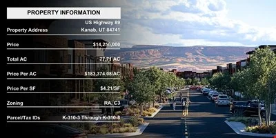 77.71 Acres of Mixed Use Development Opportunity — Sale in Kanab, UT, photo 5 of 8