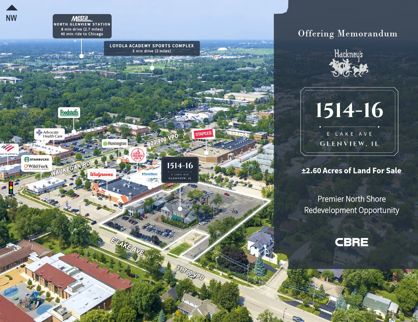 Land in Glenview, IL — Sale in Glenview, IL, photo 1 of 6