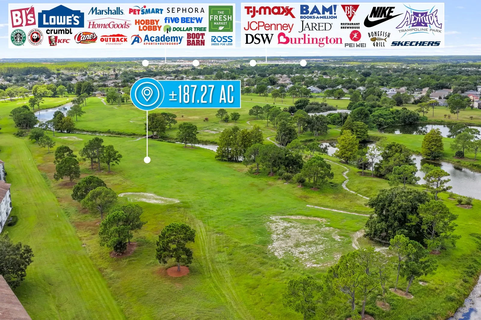 Auction - Former Hunter’s Creek Golf Course | 187 Acres | Orlando MSA - hospitality for sale in orlando, FL