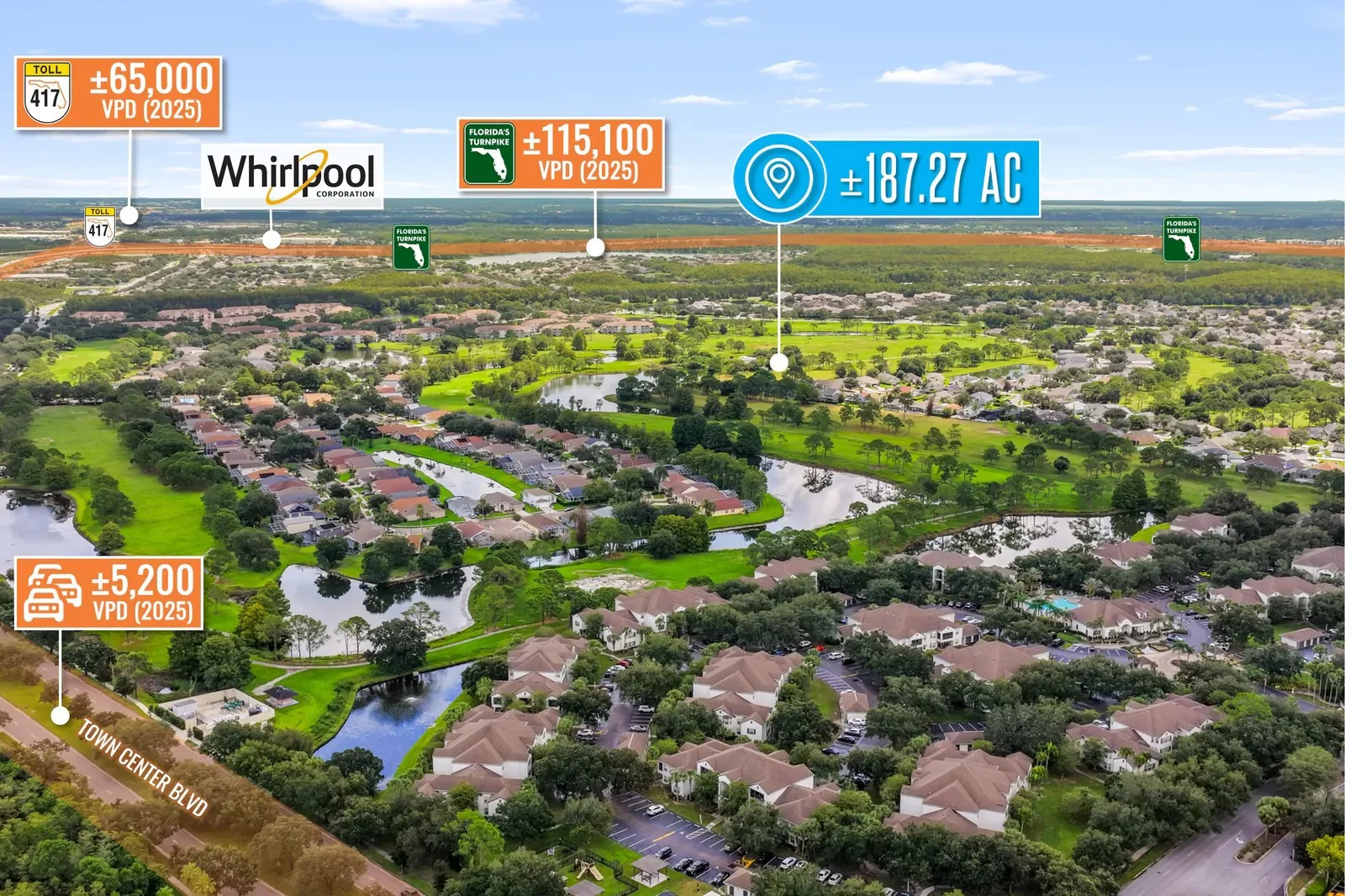 Auction - Former Hunter’s Creek Golf Course | 187… — Sale in Orlando, FL, photo 2 of 8