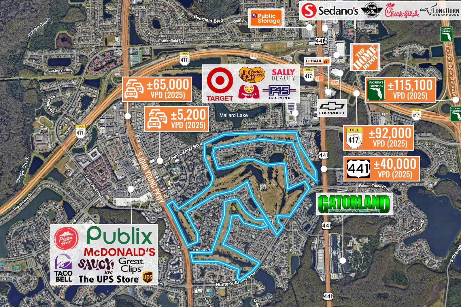 Auction - Former Hunter’s Creek Golf Course | 187… — Sale in Orlando, FL, photo 4 of 8