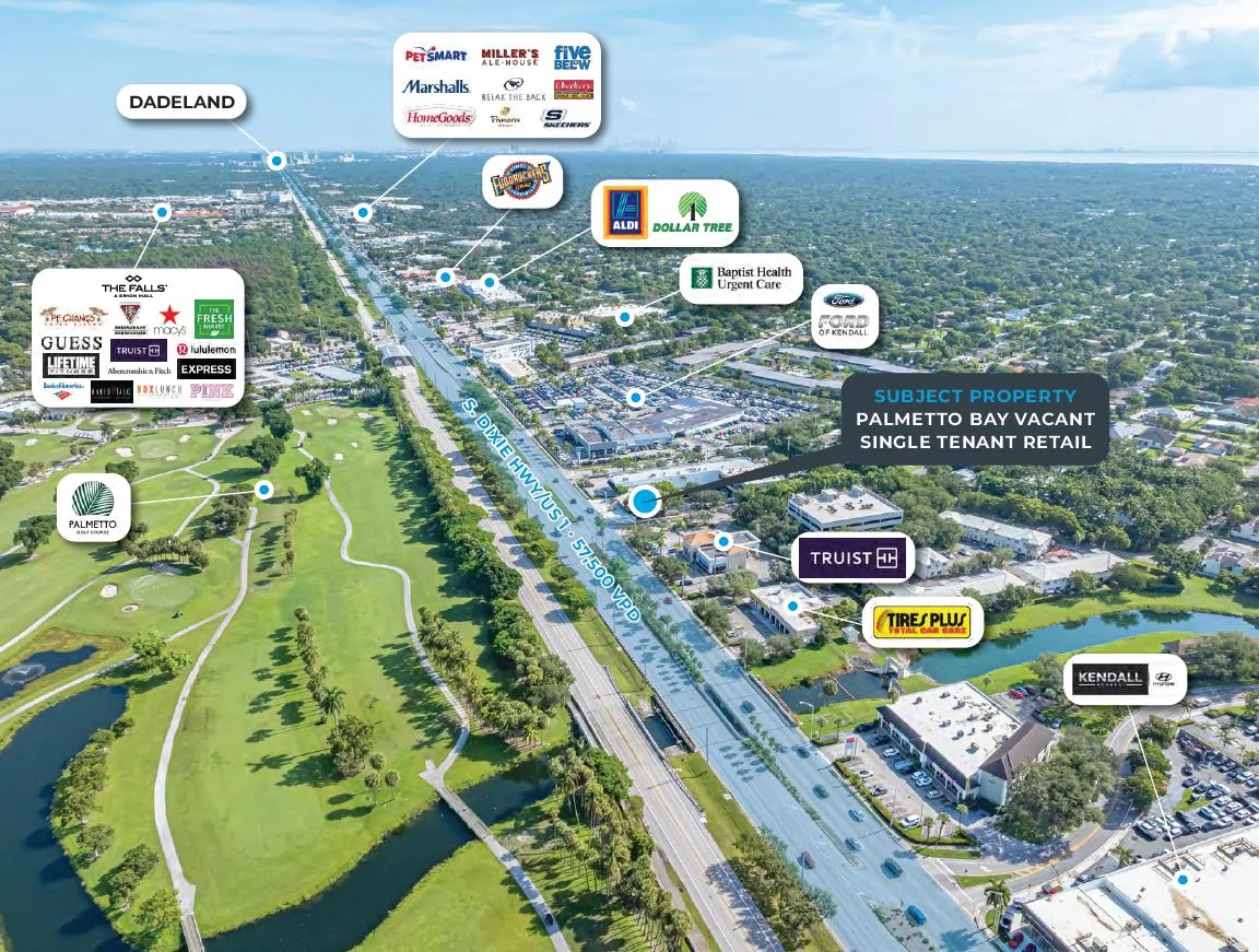Palmetto Bay Vacant Single Tenant Retail Building — Sale in Miami, FL, photo 2 of 6