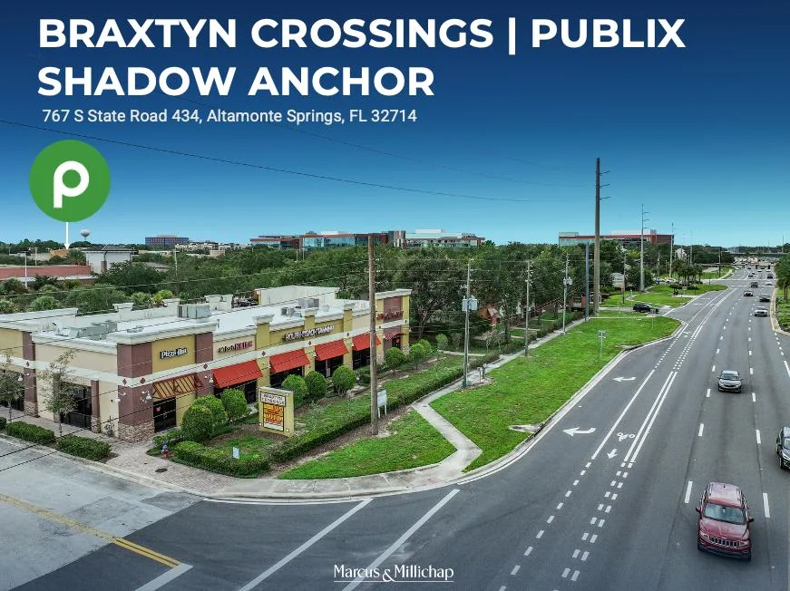 BRAXTYN CROSSINGS | PUBLIX SHADOW ANCHOR | 44K+ VPD — Sale in Altamonte Springs, FL, photo 1 of 7