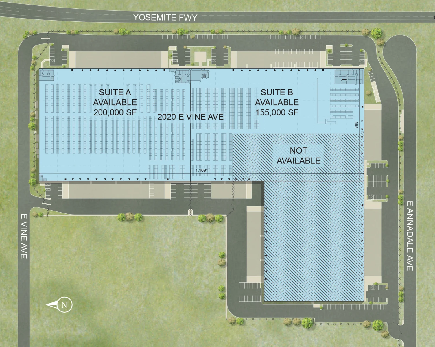 Industrial in Fresno, CA — Lease in Fresno, CA, photo 2 of 3