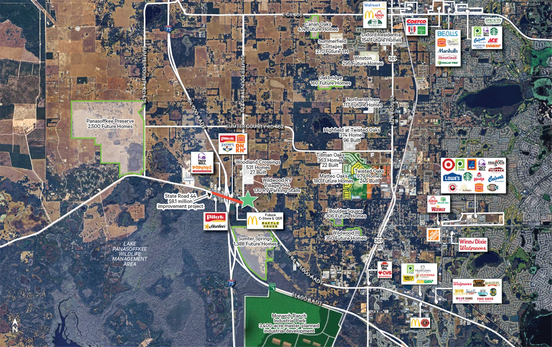 Retail in Wildwood, FL — Lease in Wildwood, FL, photo 2 of 2
