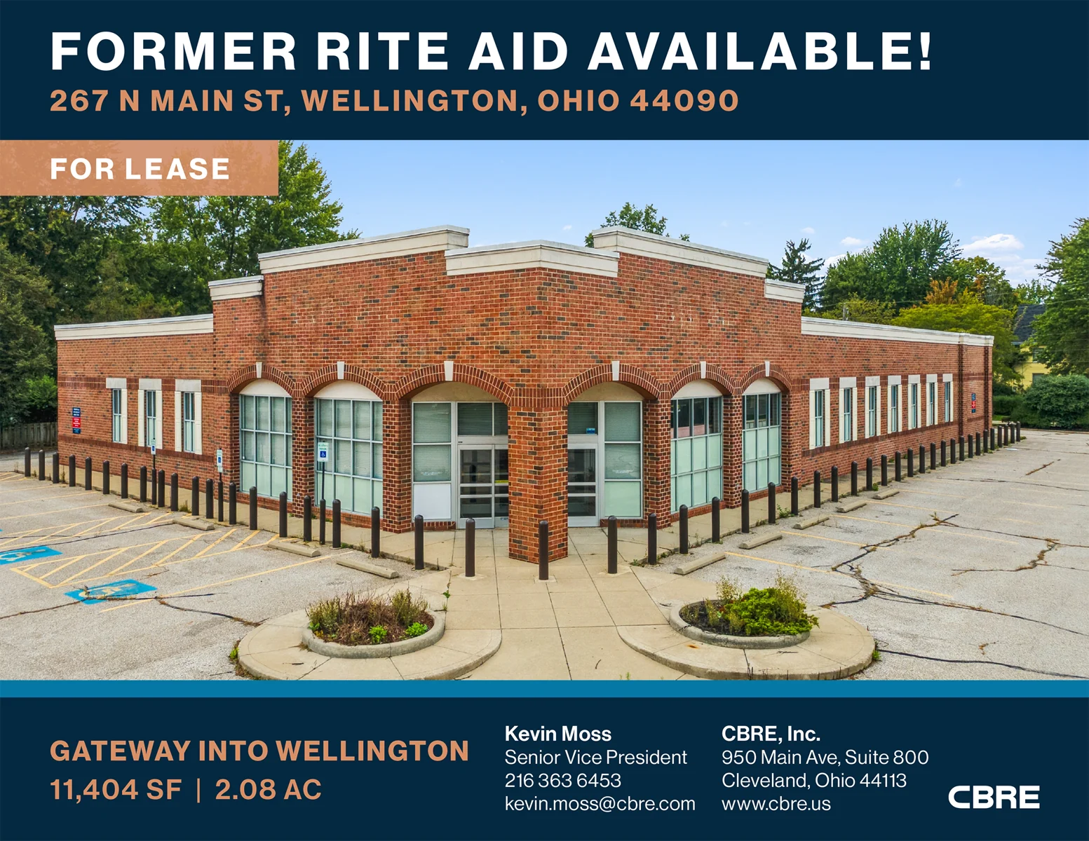 Former Rite Aid Available! - other for sale in wellington, OH