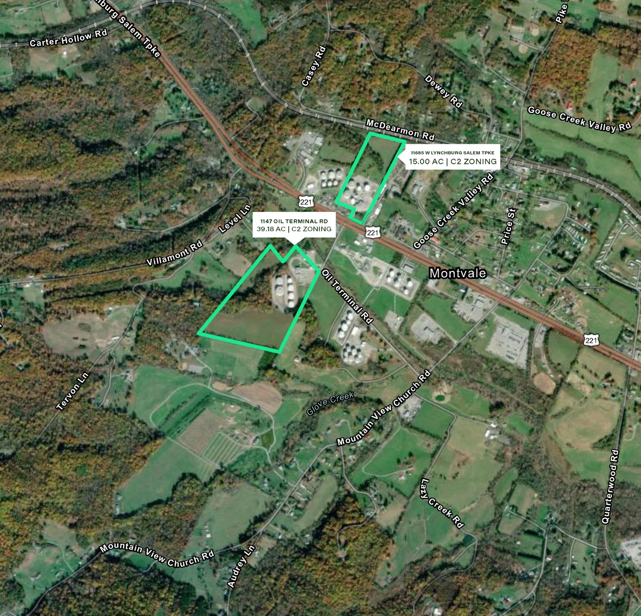 Bedford County, VA | Land for Sale — Sale in Montvale, VA, photo 1 of 2