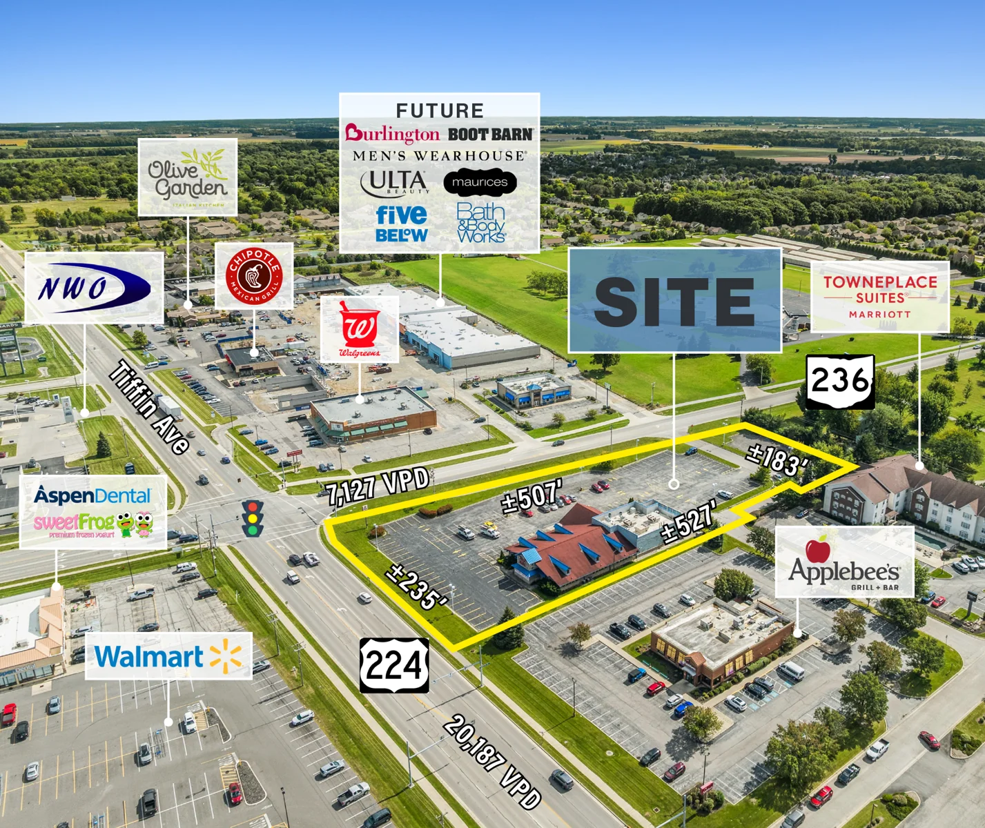 10,832 SF Restaurant on 2.42 Signalized Acres — Sale in Findlay, OH, photo 4 of 8