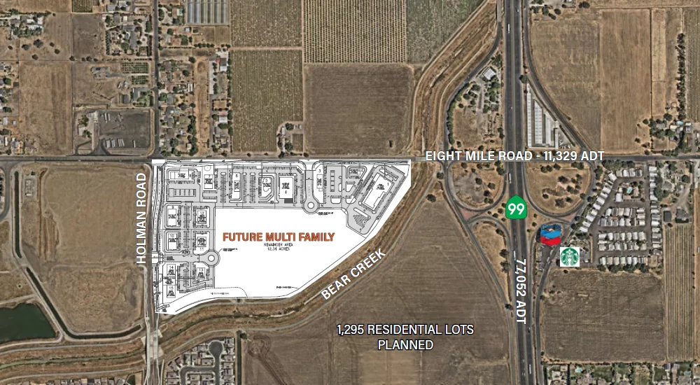 Cannery Park - SEC Eight Mile Rd & Hwy 99 — Sale in Stockton, CA, photo 1 of 1