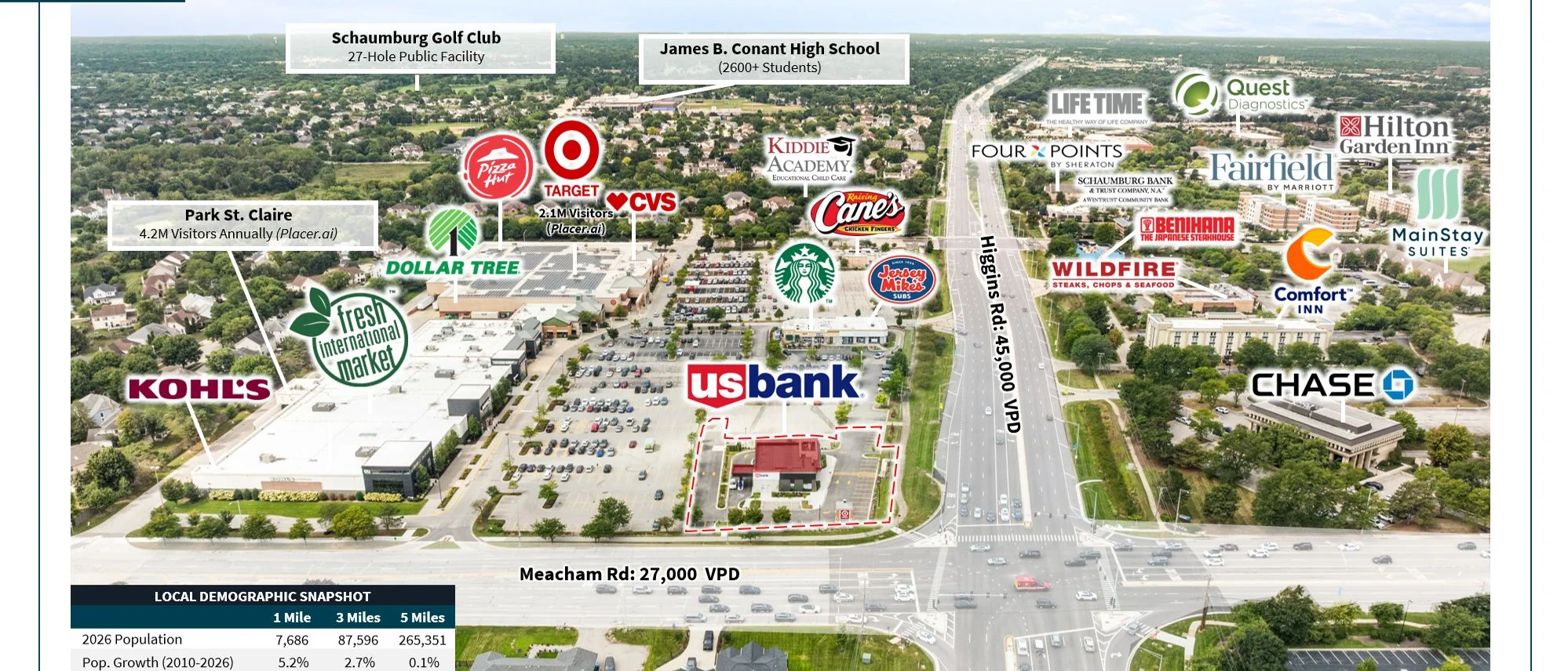 US Bank - Hubbard Street Group - Schaumburg, Illinois — Sale in Schaumburg, IL, photo 5 of 8