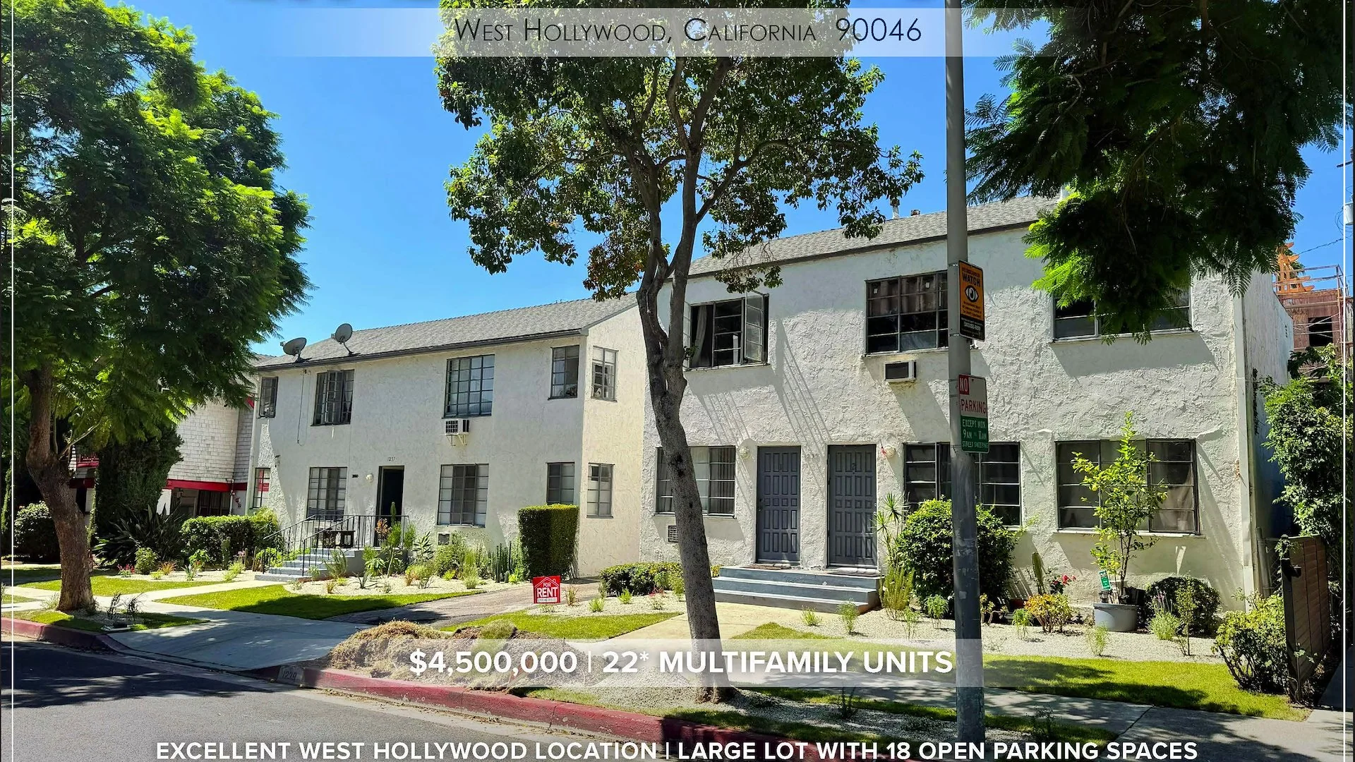 1235-1239 N Detroit Street — Sale in West Hollywood, CA, photo 1 of 2