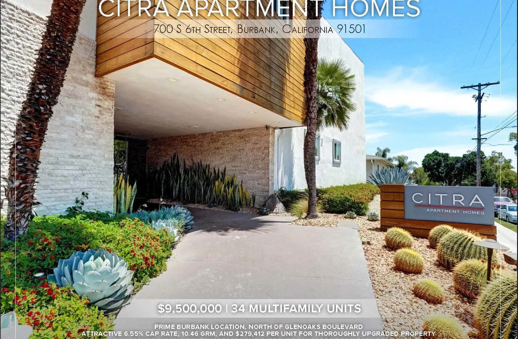 Citra Apartment Homes — Sale in Burbank, CA, photo 1 of 2