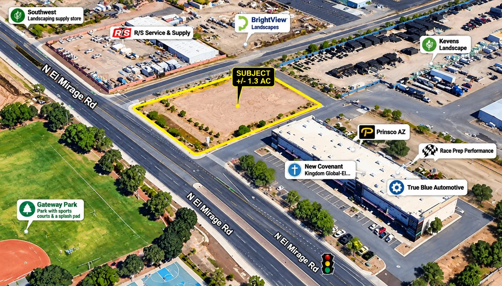 +/- 1.3 Acres — Sale in El Mirage, AZ, photo 1 of 4