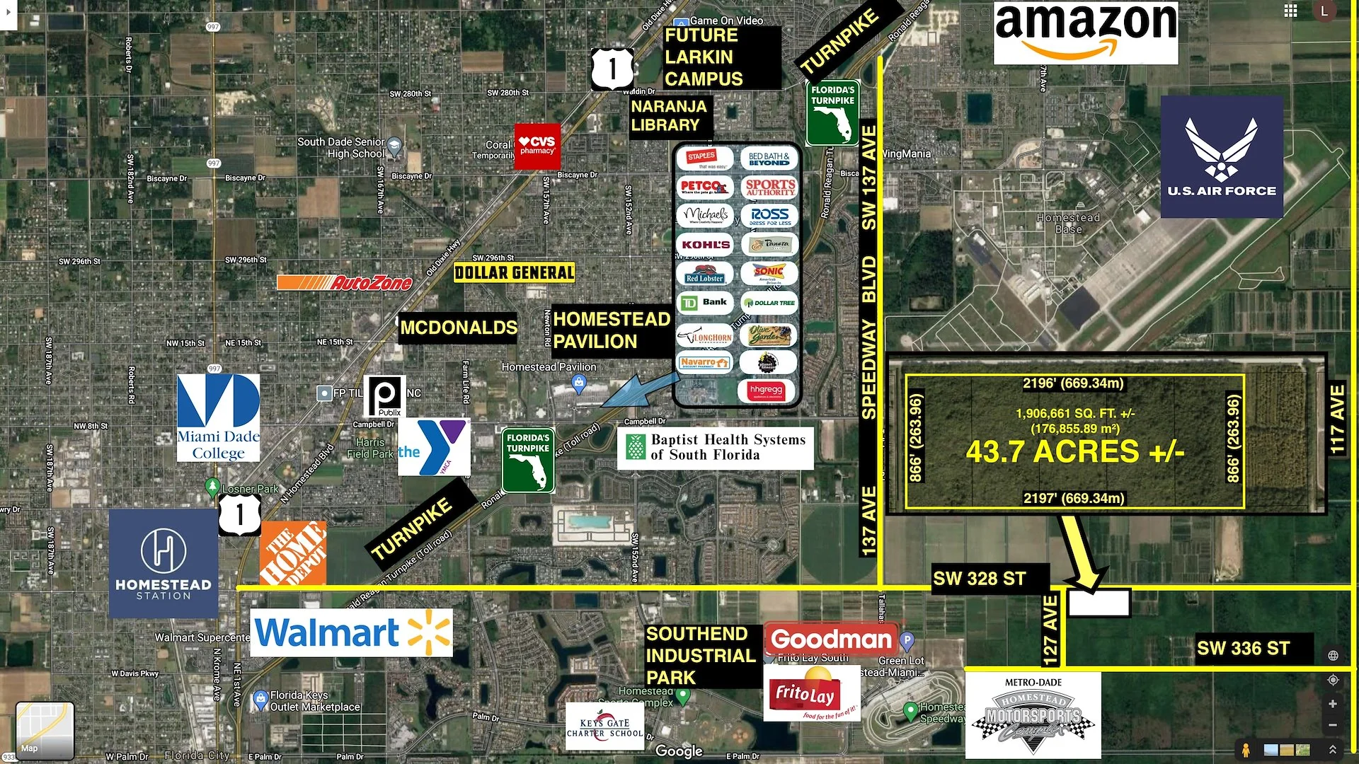 LAND INVESTMENT - HOMESTEAD AREA - 43.7 ACRES — Sale in Homestead, FL, photo 1 of 6