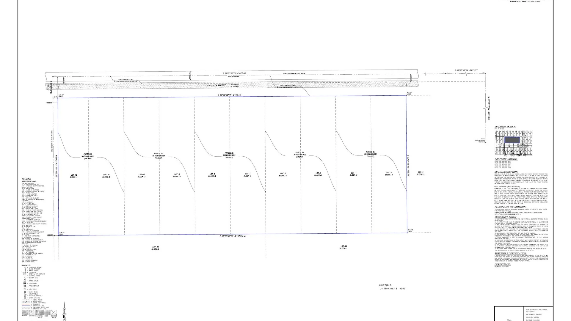LAND INVESTMENT - HOMESTEAD AREA - 43.7 ACRES — Sale in Homestead, FL, photo 2 of 6