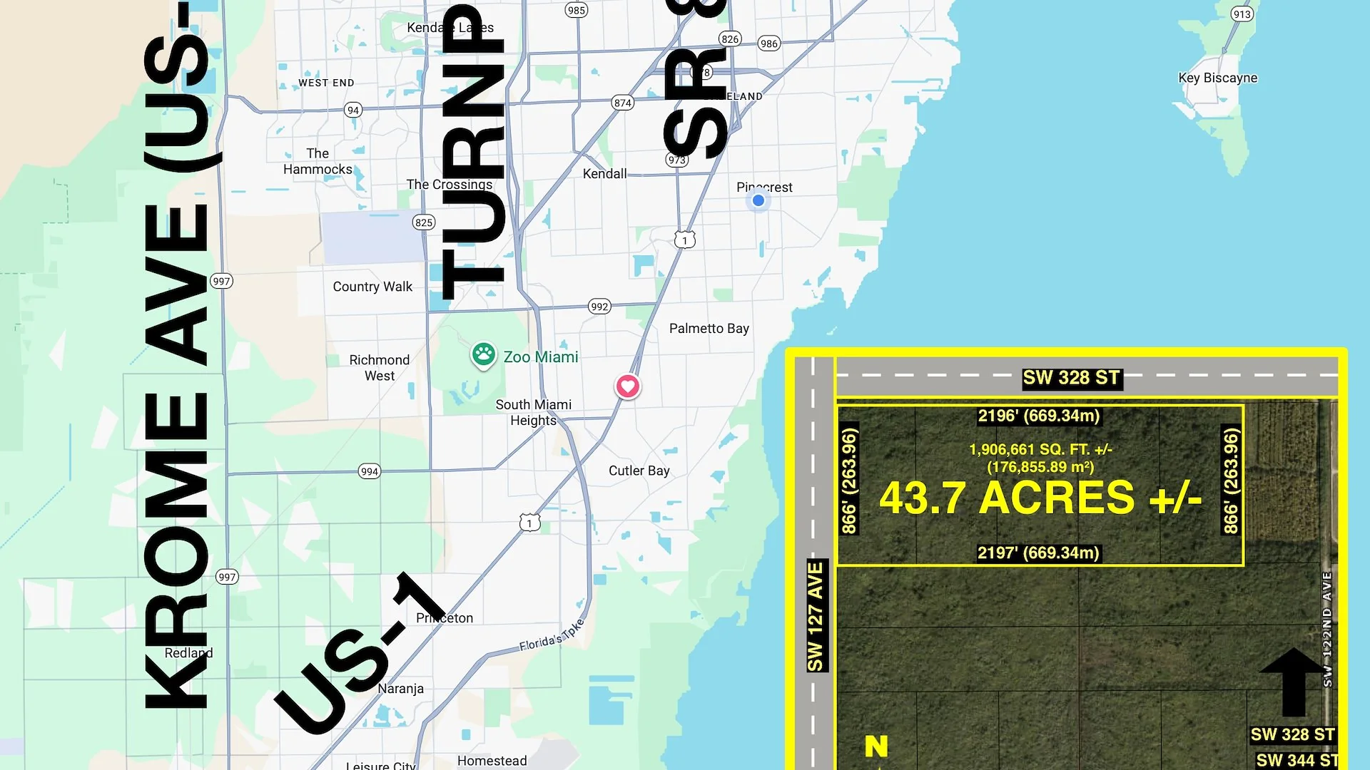 LAND INVESTMENT - HOMESTEAD AREA - 43.7 ACRES — Sale in Homestead, FL, photo 3 of 6