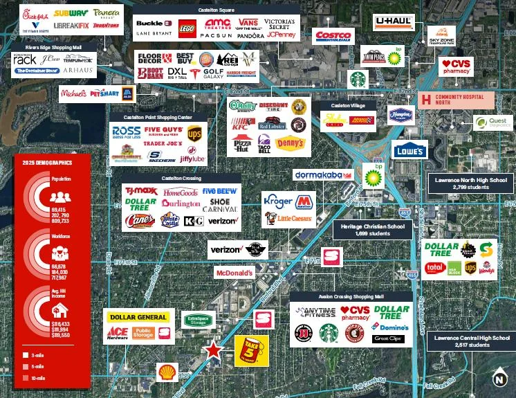 Take 5 | ±9-Yr Abs NNN | ±28-Unit Franchisee | 36K+… — Sale in Indianapolis, IN, photo 2 of 3