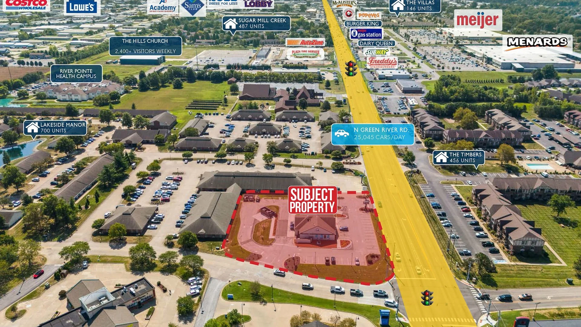 Taco Bell | New 15-Year NNN Ground Lease — Sale in Evansville, IN, photo 4 of 4