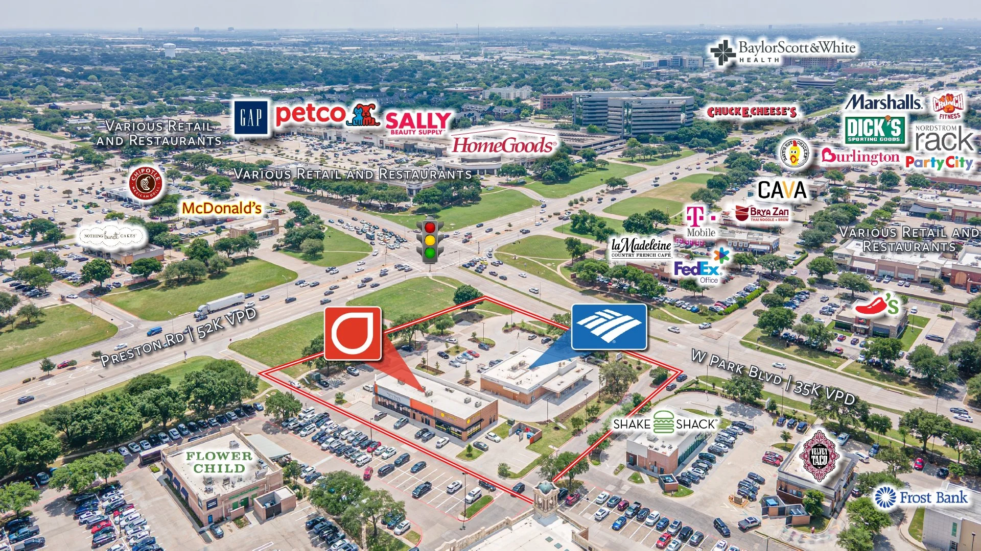 Trophy Real Estate | Best Retail Intersection in TX |… — Sale in Plano (Dallas-Fort Worth Msa), TX, photo 3 of 8