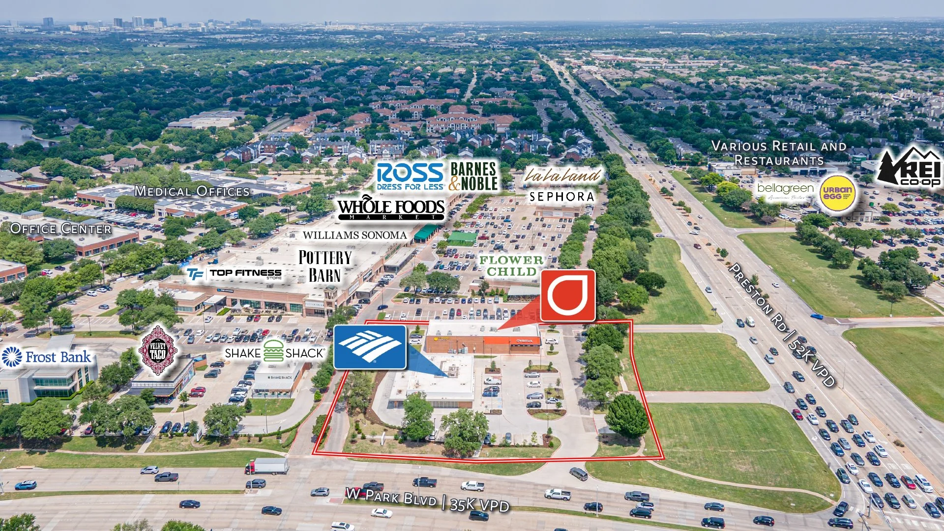 Trophy Real Estate | Best Retail Intersection in TX |… — Sale in Plano (Dallas-Fort Worth Msa), TX, photo 4 of 8
