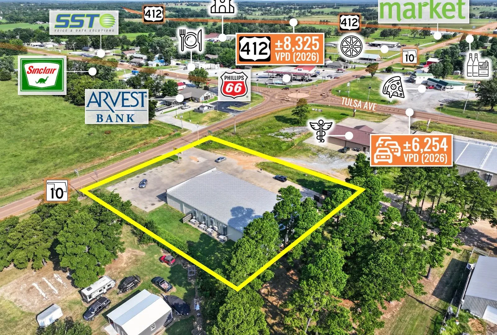 $1 Auction - REIT Sale | Former Dollar General |… — Sale in Kansas, OK, photo 4 of 6