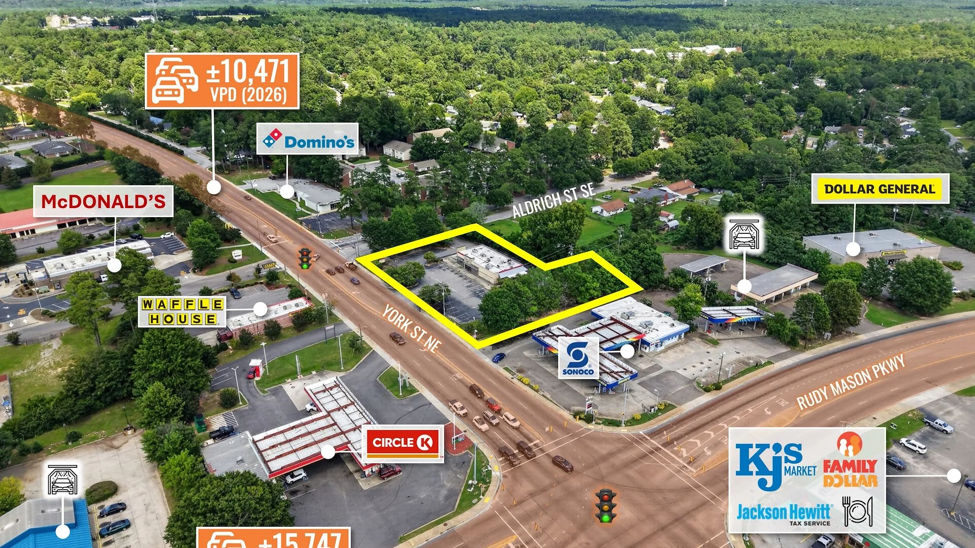 $1 Auction - REIT Sale | Former Burger King | 26K VPD… — Sale in Aiken, SC, photo 1 of 8