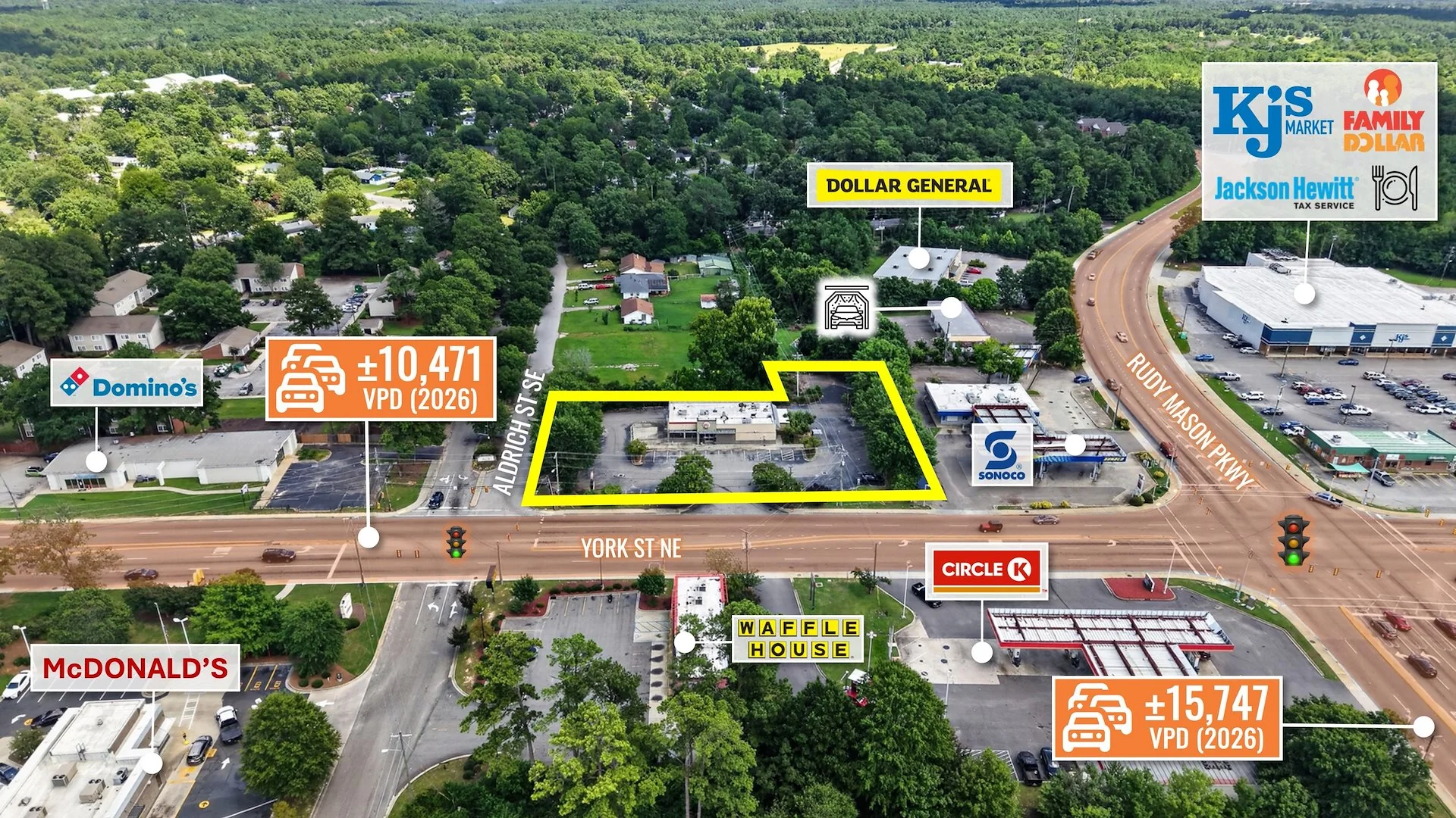 $1 Auction - REIT Sale | Former Burger King | 26K VPD… — Sale in Aiken, SC, photo 2 of 8