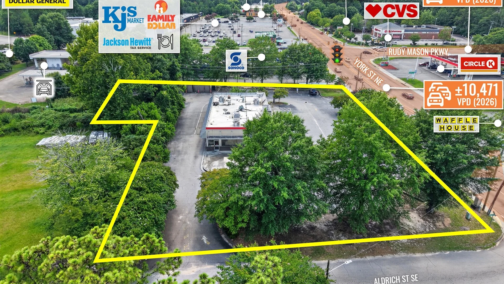 $1 Auction - REIT Sale | Former Burger King | 26K VPD… — Sale in Aiken, SC, photo 8 of 8