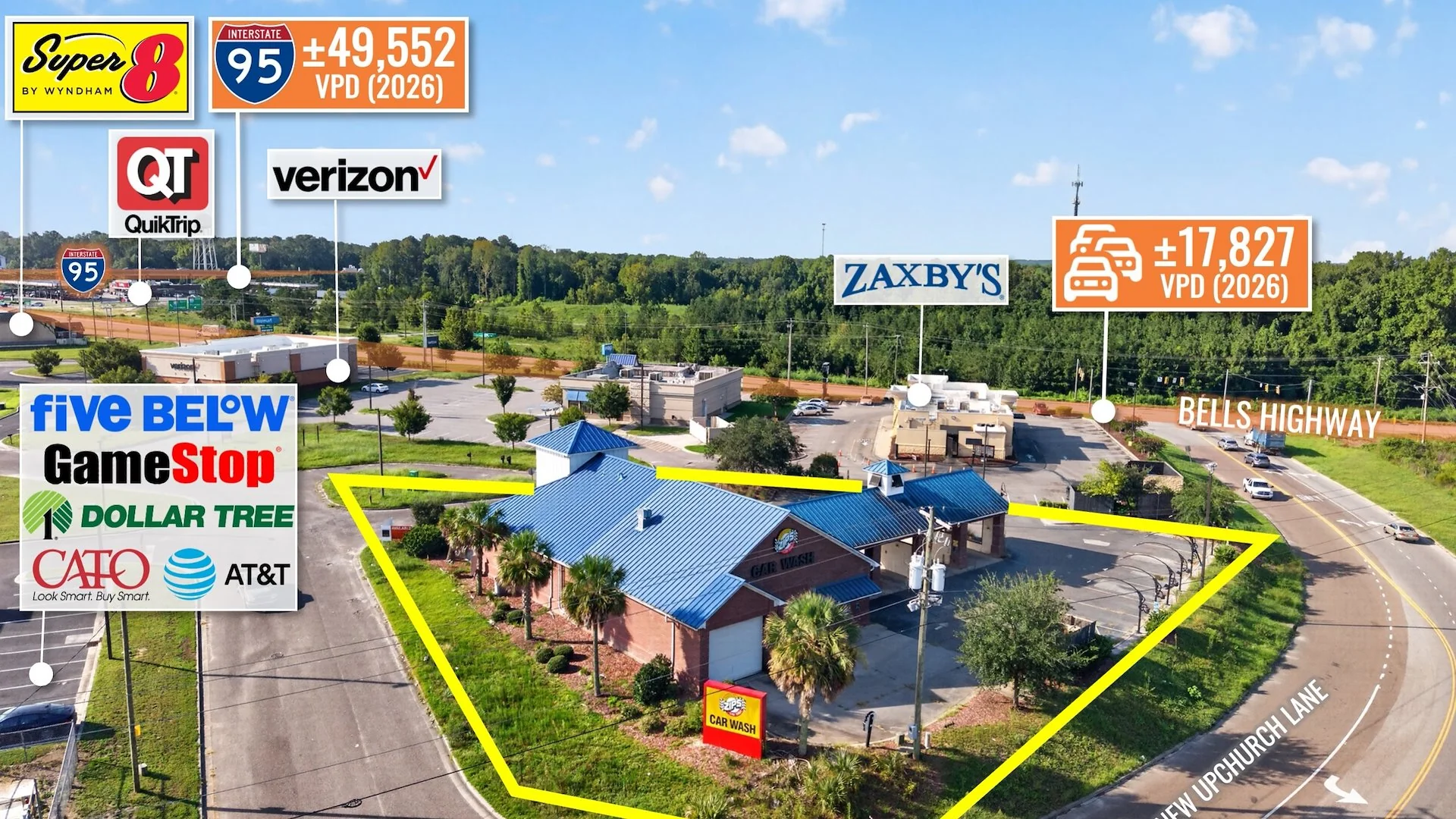 $1 Auction - REIT Sale | Former Zips Car Wash | 17K… — Sale in Walterboro, SC, photo 6 of 6