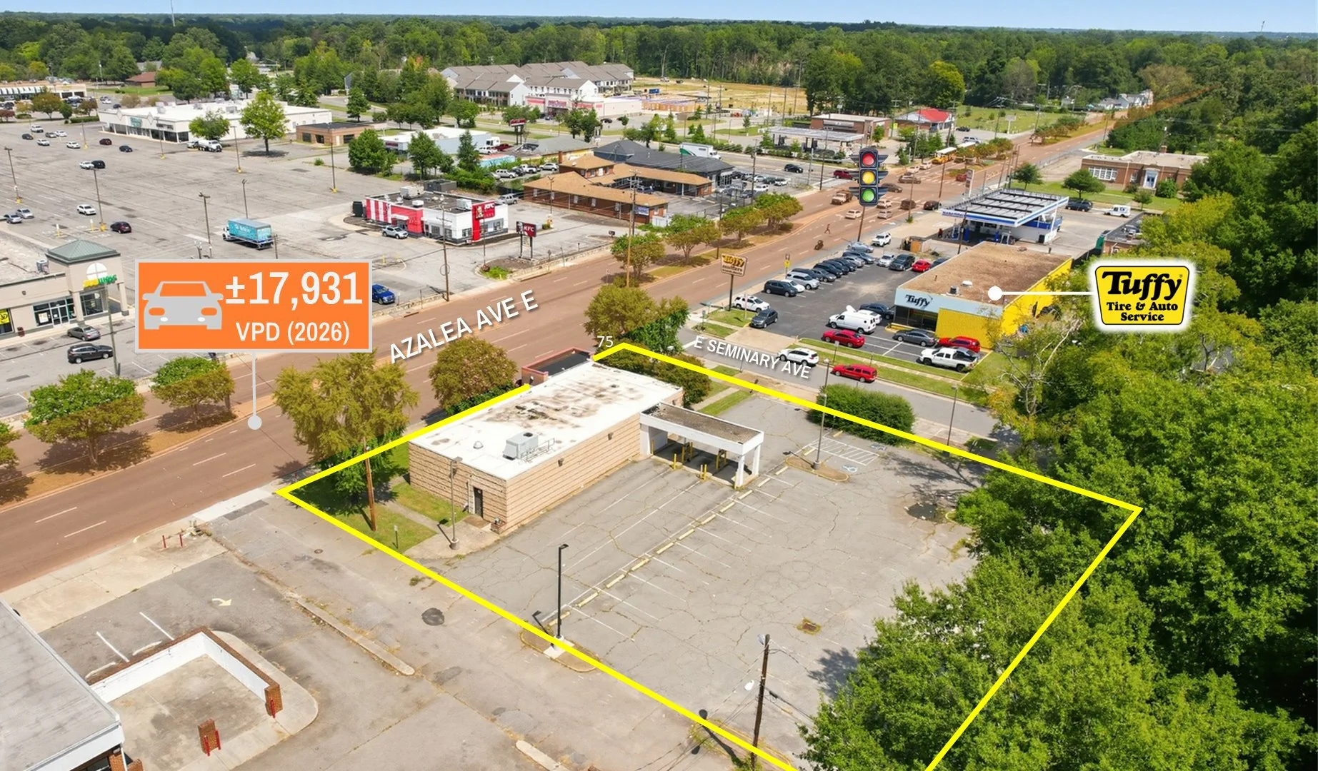 $1 Auction – Former SunTrust Bank | 18K VPD | Three… — Sale in Richmond, VA, photo 4 of 8