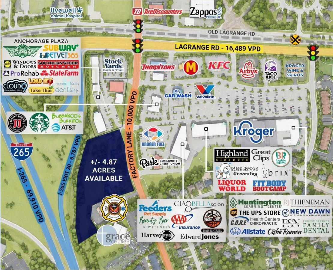 Commercial Land | 4.87 Acres | 3 Lots (Divisible) — Sale in Louisville, KY, photo 4 of 4