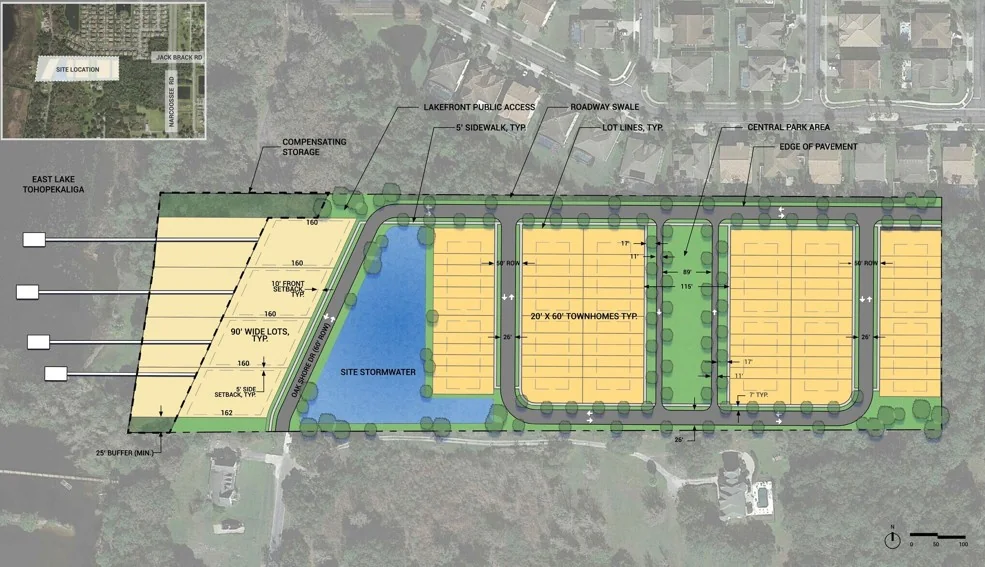 Oak Shore Landings Townhome Development Site — Sale in St. Cloud, FL, photo 4 of 5