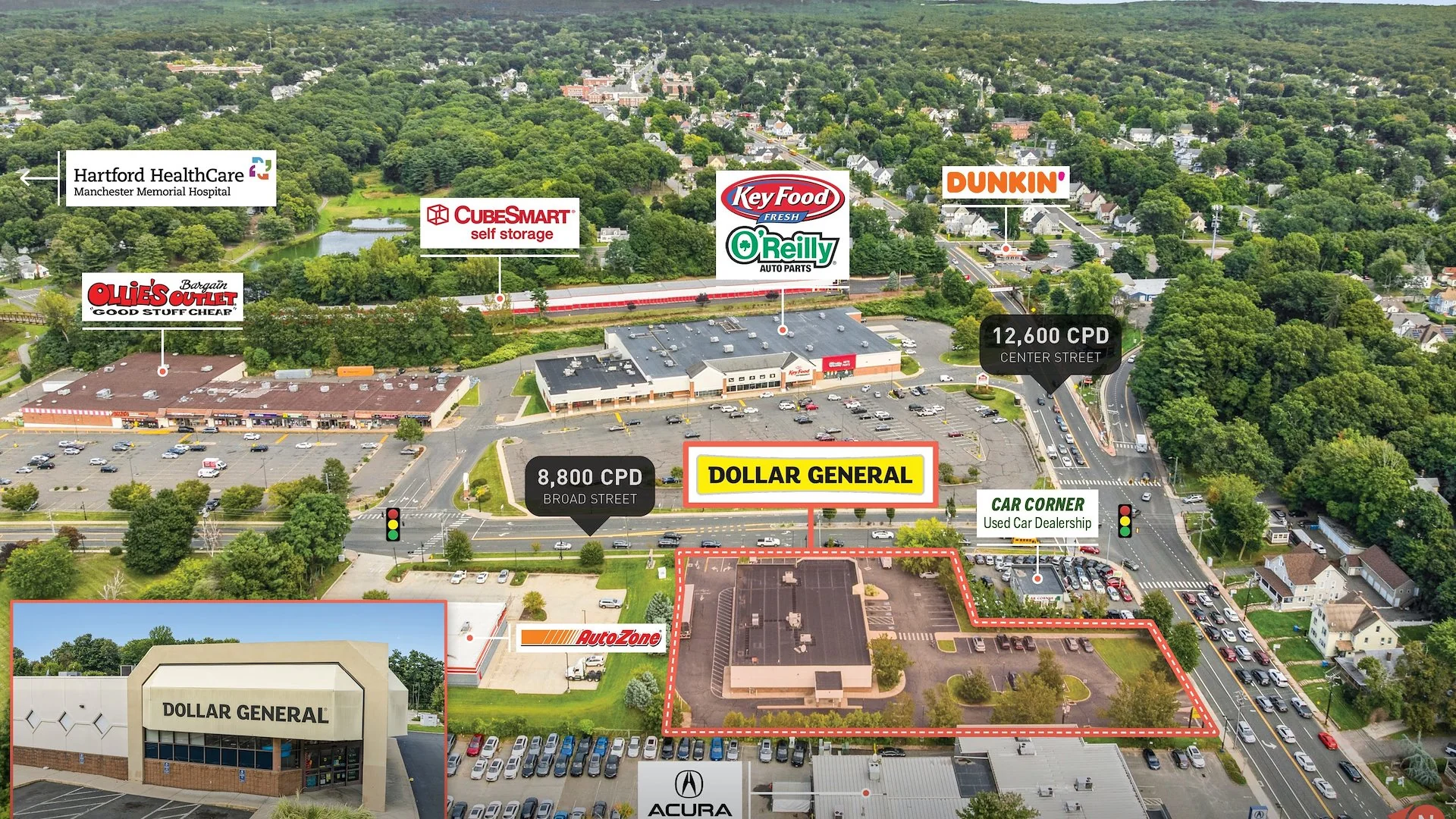 Dollar General — Sale in Manchester, CT, photo 1 of 5